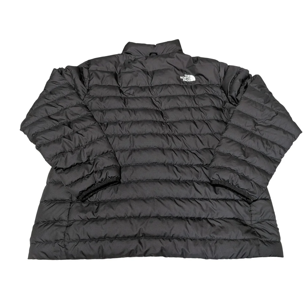 The North Face Puffer Jacket Mens XL Black Aconcagua 2 Quilted Down Winter Coat